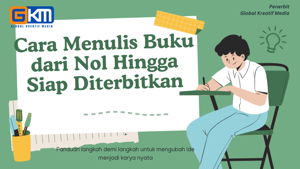 Cara Menulis Buku dari Nol Hingga Siap Diterbitkan