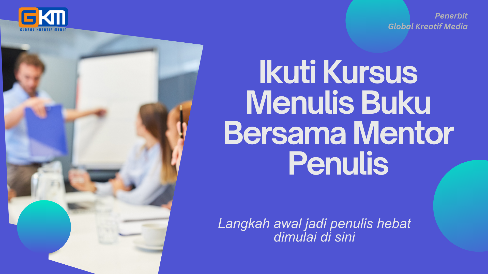 Ikuti Kursus Menulis Buku Bersama Mentor Penulis
