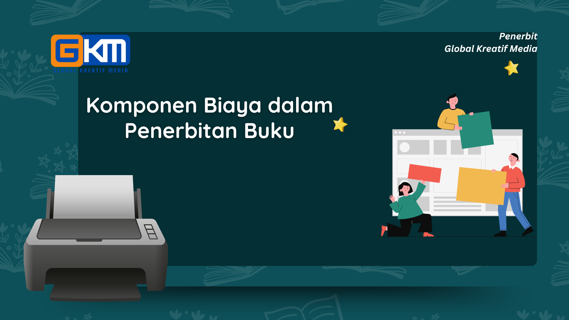 Komponen Biaya dalam Penerbitan Buku